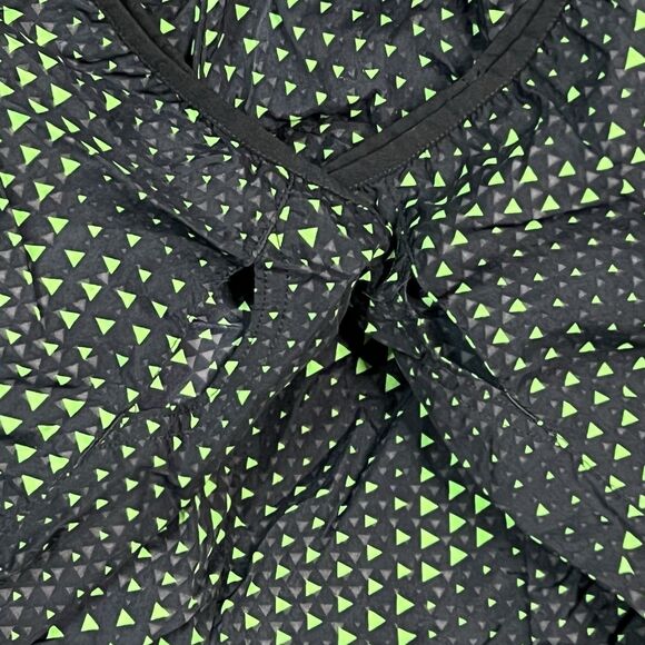 Gymshark Hooded Windbreaker Camouflage Jacket Green Men's M Workout - Picture 14 of 14